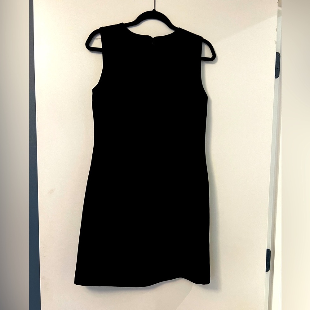 Black mini dress